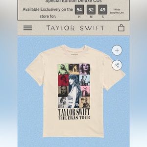 Sold Out Official Eras Tour T Shirt